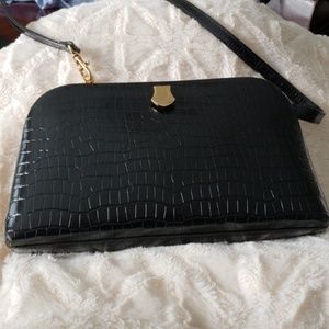 Leather Etienne Aigner handbag